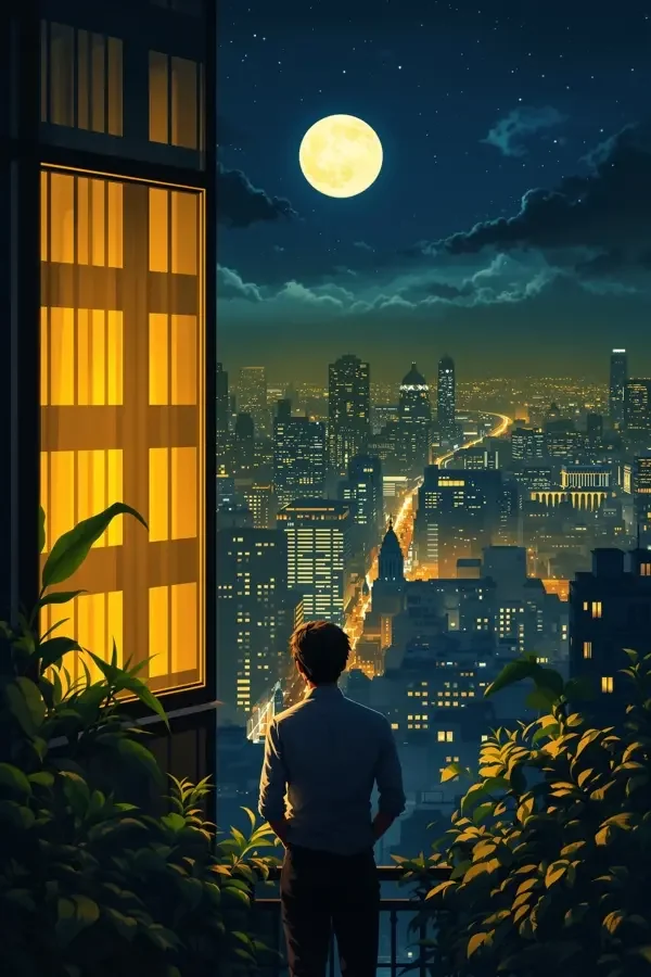 城里的月光